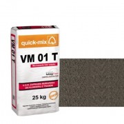 VM 01 T Кладочна суміш для цегли з водопоглинанням 3-8%, Антрацитово-сіра